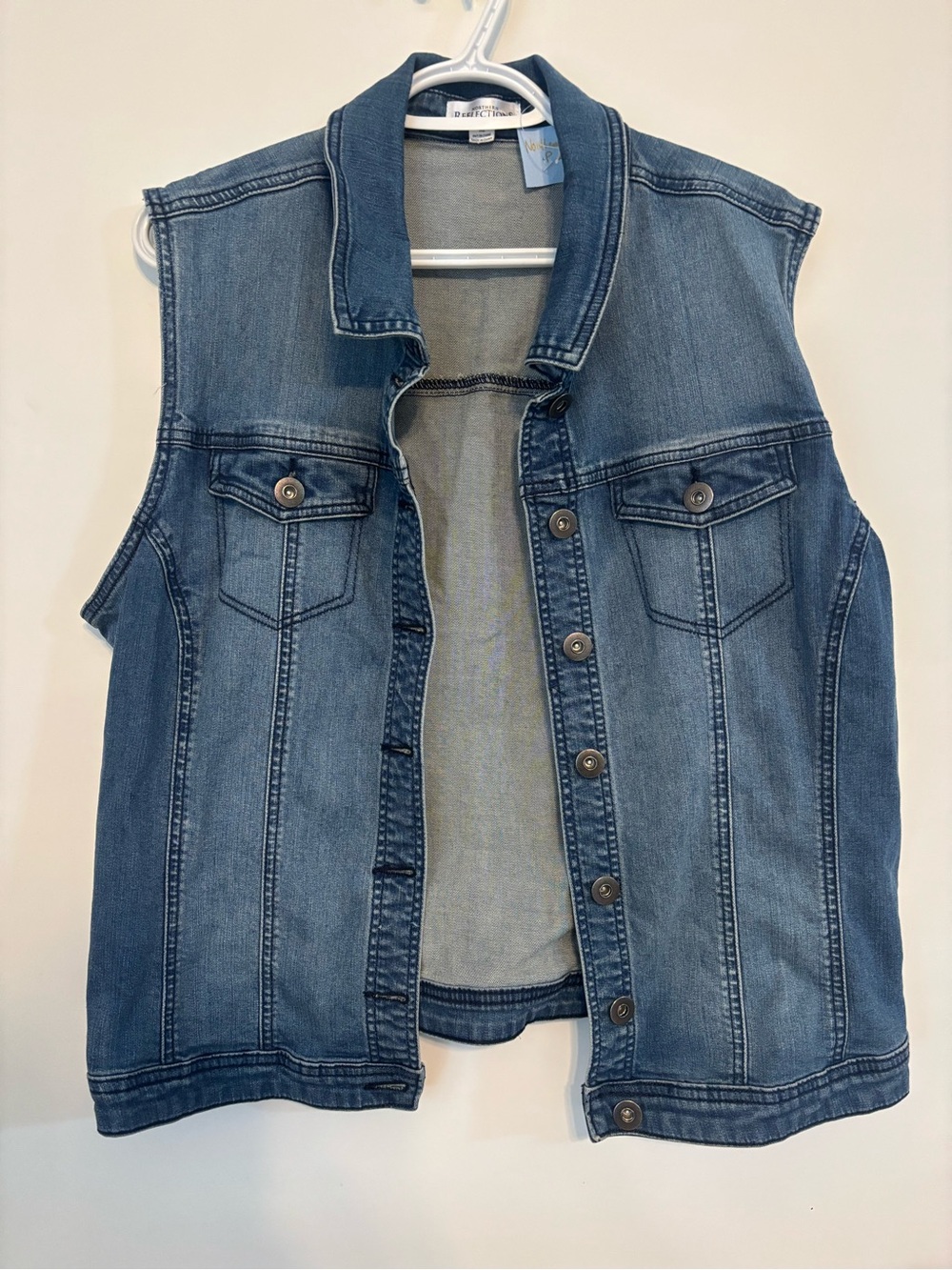 Northern Reflections Blue Denim Vest